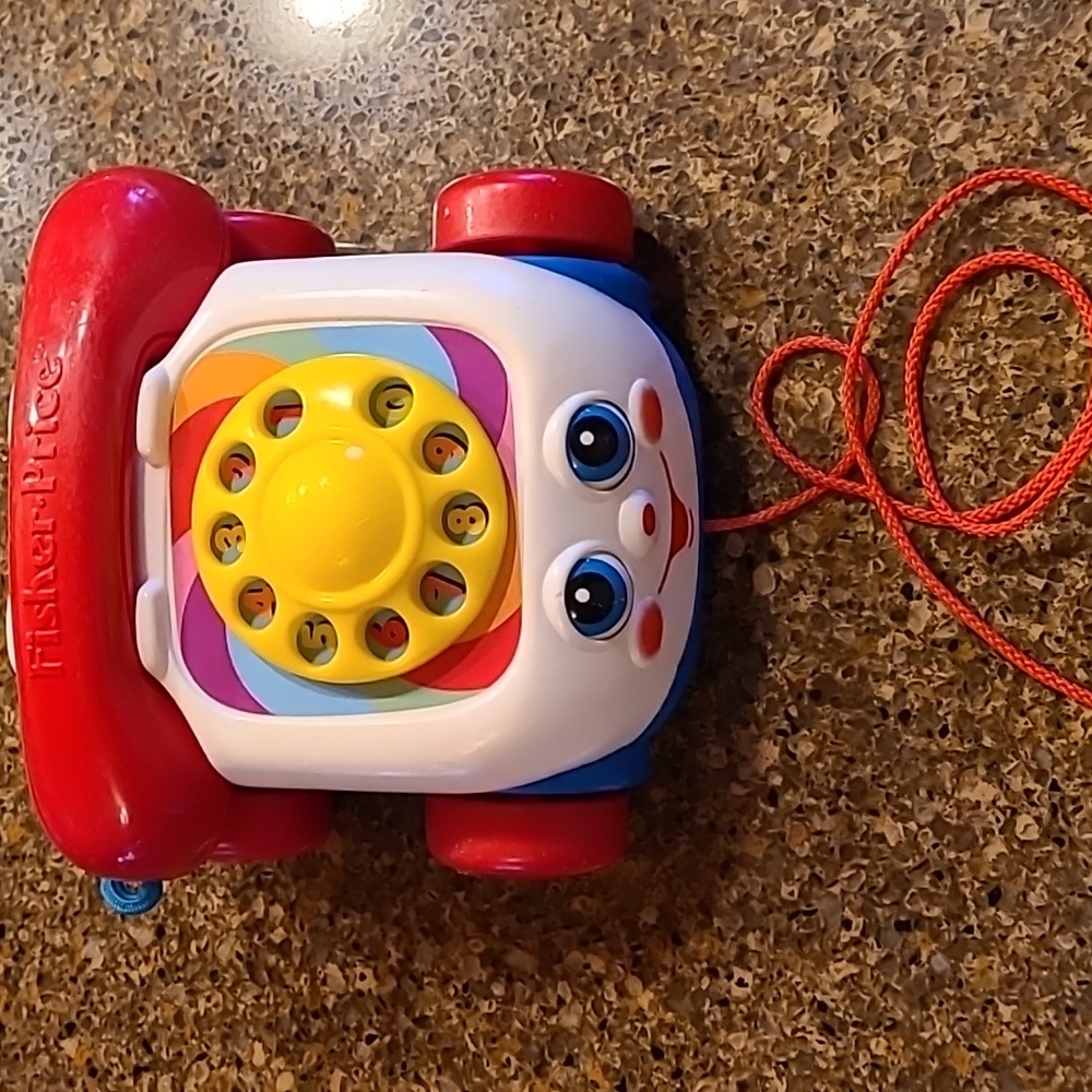 Vintage Fisher Price Pull Telephone